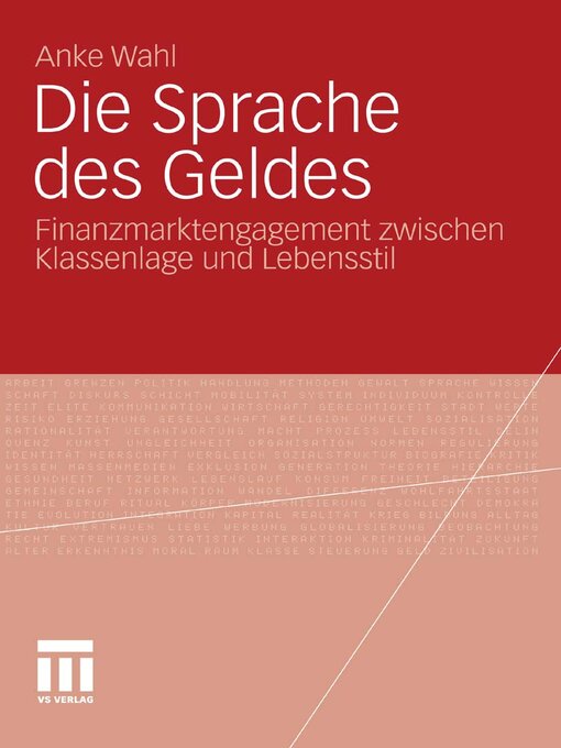 Title details for Die Sprache des Geldes by Anke Wahl - Available